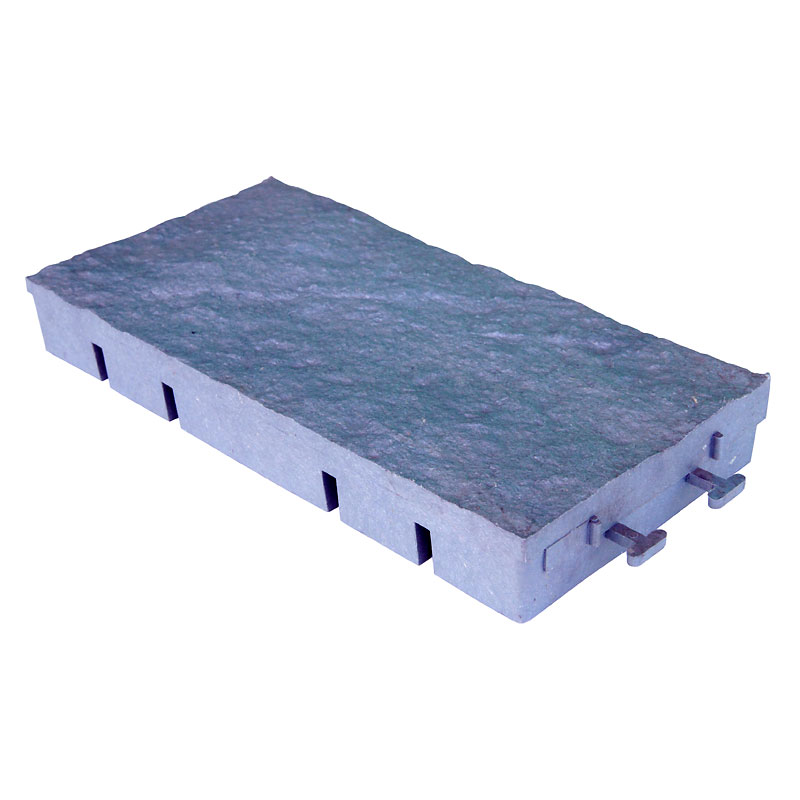Pavimento per esterni componibile in PVC effetto pietra 2